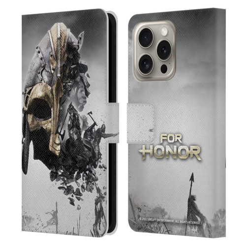 For Honor Key Art Viking Leather Book Wallet Case Cover For Apple iPhone 16 Pro