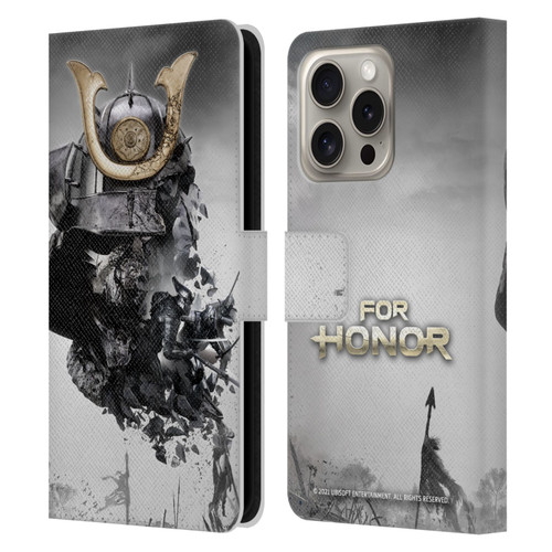 For Honor Key Art Samurai Leather Book Wallet Case Cover For Apple iPhone 16 Pro