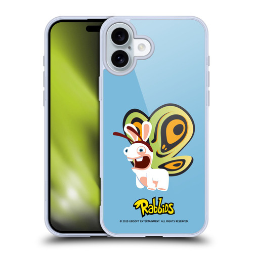 Rabbids Costumes Butterfly Soft Gel Case for Apple iPhone 16 Plus