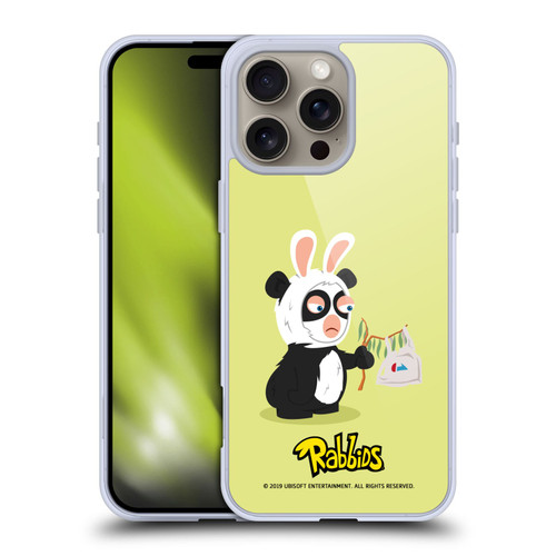 Rabbids Costumes Panda Soft Gel Case for Apple iPhone 16 Pro Max