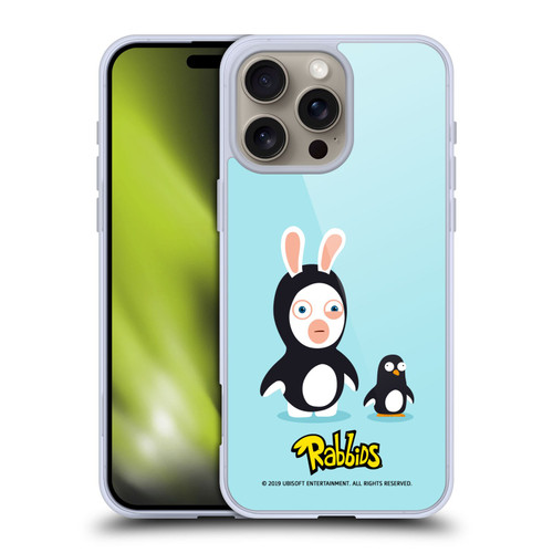 Rabbids Costumes Penguin Soft Gel Case for Apple iPhone 16 Pro Max