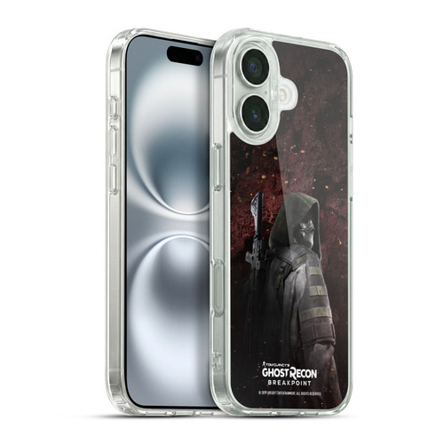 Tom Clancy's Ghost Recon Breakpoint Character Art Colonel Walker Soft Gel Case for Apple iPhone 16 Plus & MagSafe