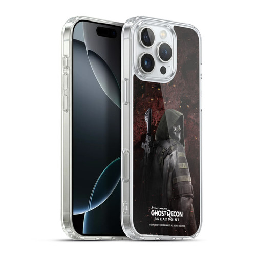 Tom Clancy's Ghost Recon Breakpoint Character Art Colonel Walker Soft Gel Case for Apple iPhone 16 Pro Max & MagSafe
