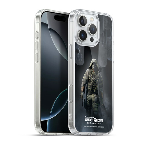 Tom Clancy's Ghost Recon Breakpoint Character Art Walker Poster Soft Gel Case for Apple iPhone 16 Pro Max & MagSafe