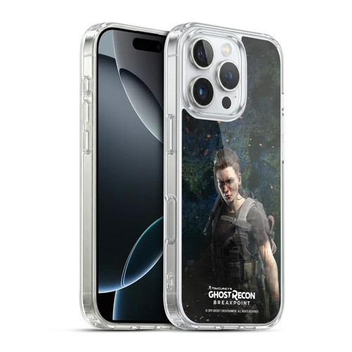 Tom Clancy's Ghost Recon Breakpoint Character Art Fury Soft Gel Case for Apple iPhone 16 Pro & MagSafe