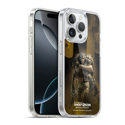 Tom Clancy's Ghost Recon Breakpoint Character Art Poster Soft Gel Case for Apple iPhone 16 Pro & MagSafe