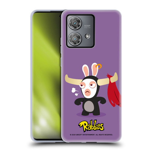 Rabbids Costumes Bull Soft Gel Case for Motorola Edge 40 Neo 5G