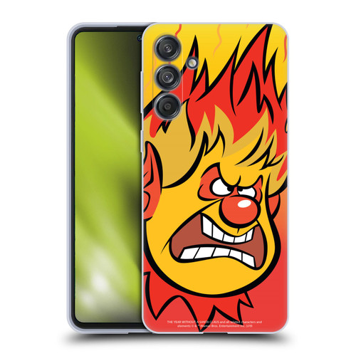 The Year Without A Santa Claus Character Art Heat Miser Soft Gel Case for Samsung Galaxy M55 5G