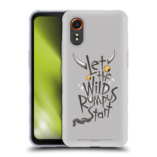 Where the Wild Things Are Literary Graphics Rumpus Soft Gel Case for Samsung Galaxy Xcover7 5G
