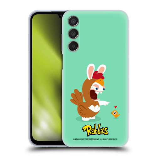 Rabbids Costumes Chicken Soft Gel Case for Samsung Galaxy M15/F15 5G