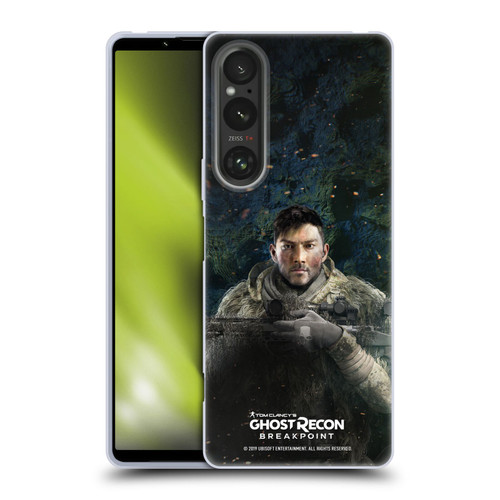 Tom Clancy's Ghost Recon Breakpoint Character Art Vasily Soft Gel Case for Sony Xperia 1 V 5G