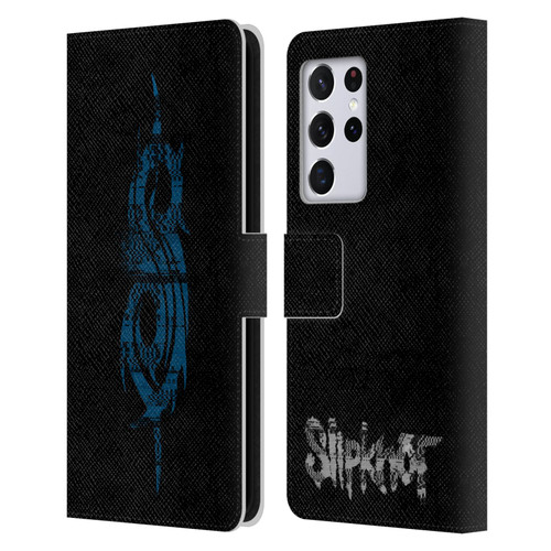 Slipknot We Are Not Your Kind Glitch Logo Leather Book Wallet Case Cover For Samsung Galaxy S21 Ultra 5G