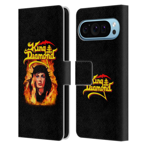 King Diamond Poster Fatal Portrait 2 Leather Book Wallet Case Cover For Google Pixel 9 / Pixel 9 Pro
