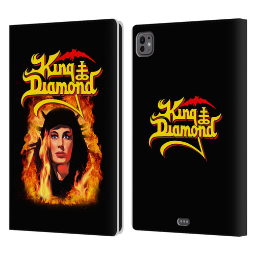 King Diamond Poster Fatal Portrait 2 Leather Book Wallet Case Cover For Apple iPad Pro 11 M4 2024
