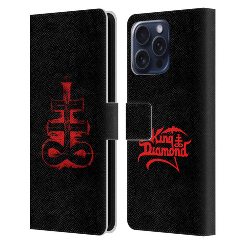 King Diamond Poster Fatal Portrait Leather Book Wallet Case Cover For Apple iPhone 16 Pro Max