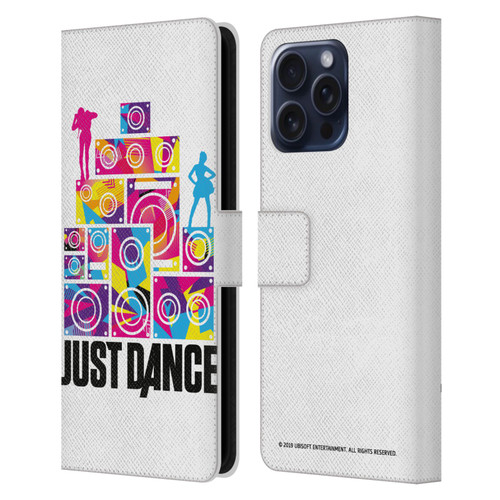 Just Dance Artwork Compositions Silhouette 4 Leather Book Wallet Case Cover For Apple iPhone 16 Pro Max