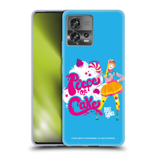 Just Dance Artwork Compositions Piece Of Cake Soft Gel Case for Motorola Moto Edge 30 Fusion