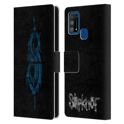 Slipknot We Are Not Your Kind Glitch Logo Leather Book Wallet Case Cover For Samsung Galaxy M31 (2020)