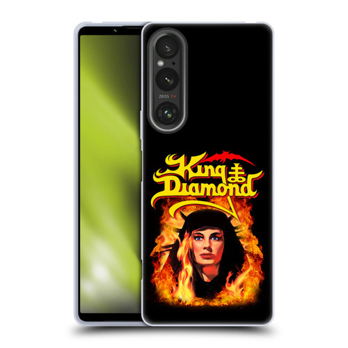 King Diamond Poster Fatal Portrait 2 Soft Gel Case for Sony Xperia 1 V 5G