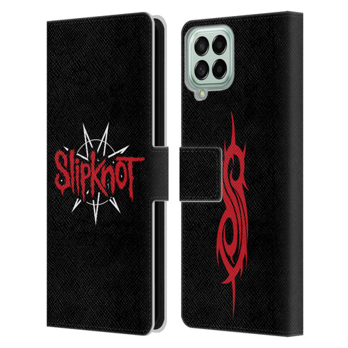 Slipknot We Are Not Your Kind Star Crest Logo Leather Book Wallet Case Cover For Samsung Galaxy M33 (2022)