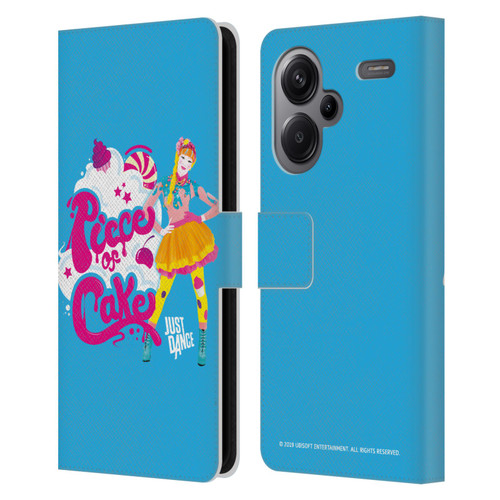 Just Dance Artwork Compositions Piece Of Cake Leather Book Wallet Case Cover For Xiaomi Redmi Note 13 Pro Plus 5G
