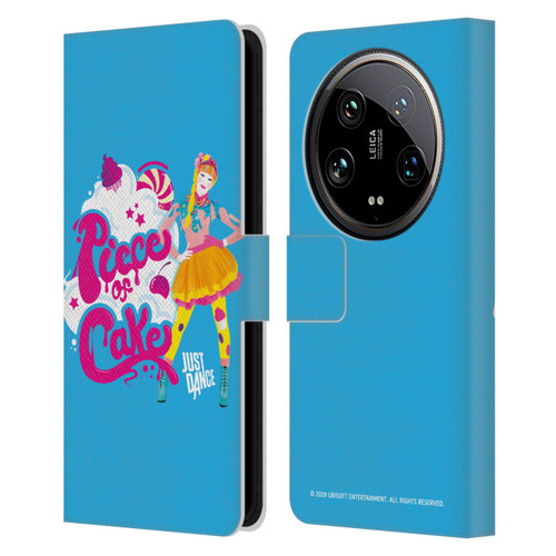Just Dance Artwork Compositions Piece Of Cake Leather Book Wallet Case Cover For Xiaomi 14 Ultra