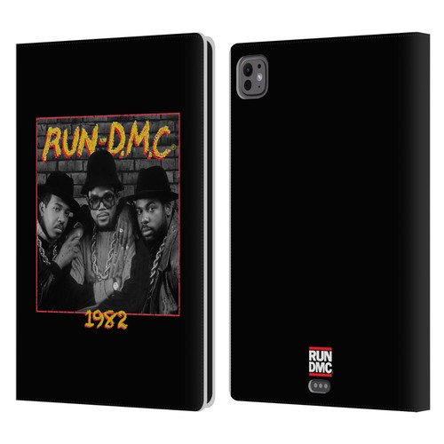Run-D.M.C. Key Art Photo 1982 Leather Book Wallet Case Cover For Apple iPad Pro 11 M4 2024
