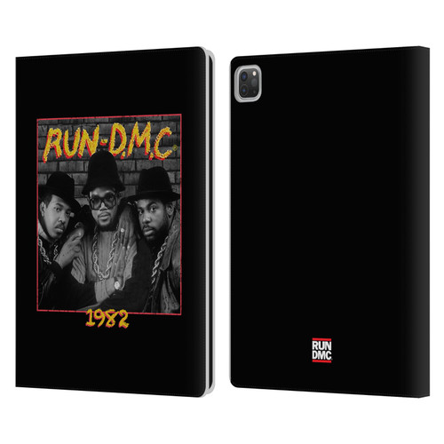 Run-D.M.C. Key Art Photo 1982 Leather Book Wallet Case Cover For Apple iPad Pro 13 M4 2024