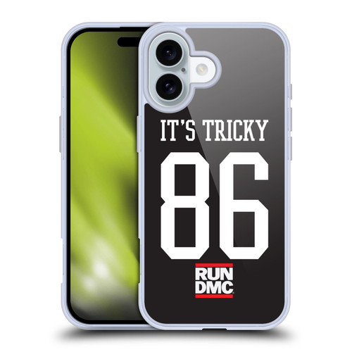Run-D.M.C. Key Art It's Tricky Soft Gel Case for Apple iPhone 16