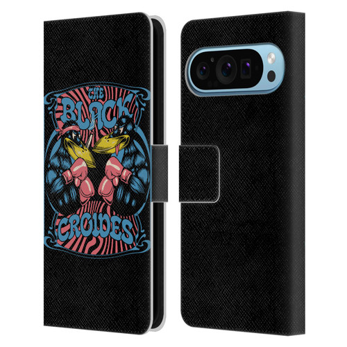 The Black Crowes Graphics Boxing Leather Book Wallet Case Cover For Google Pixel 9 / Pixel 9 Pro