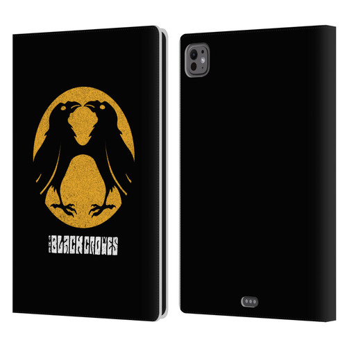 The Black Crowes Graphics Circle Leather Book Wallet Case Cover For Apple iPad Pro 11 M4 2024