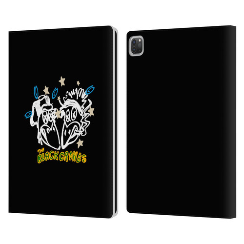 The Black Crowes Graphics Heads Leather Book Wallet Case Cover For Apple iPad Pro 13 M4 2024