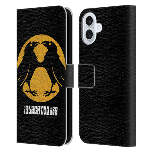 The Black Crowes Graphics Circle Leather Book Wallet Case Cover For Apple iPhone 16 Plus