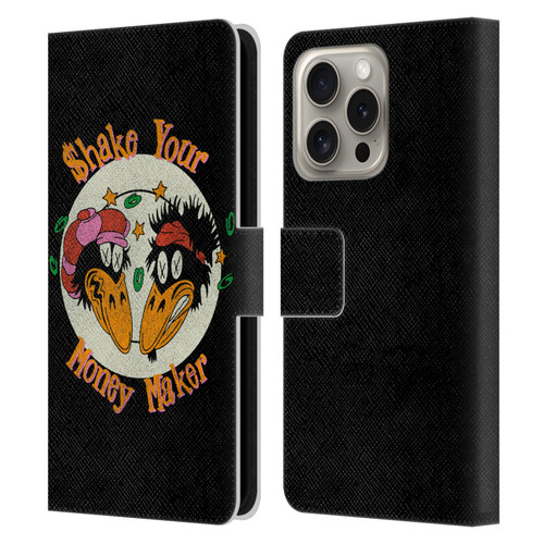 The Black Crowes Graphics Shake Your Money Maker Leather Book Wallet Case Cover For Apple iPhone 16 Pro