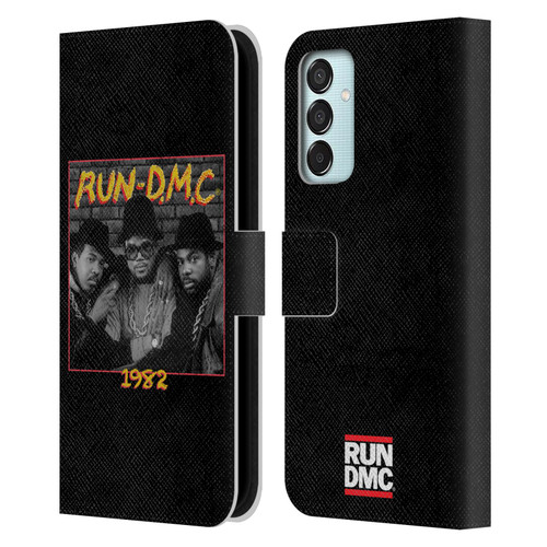 Run-D.M.C. Key Art Photo 1982 Leather Book Wallet Case Cover For Samsung Galaxy M15/F15 5G