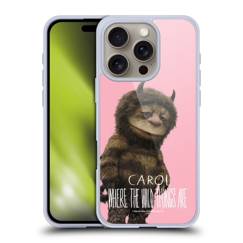 Where the Wild Things Are Movie Characters Carol Soft Gel Case for Apple iPhone 16 Pro