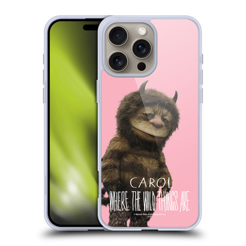 Where the Wild Things Are Movie Characters Carol Soft Gel Case for Apple iPhone 16 Pro Max