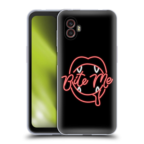 Bebe Rexha Key Art Neon Bite Me Soft Gel Case for Samsung Galaxy Xcover6 Pro/Pro2