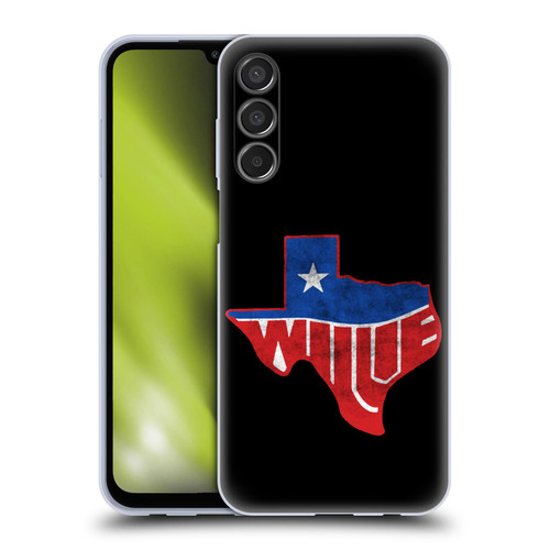 Willie Nelson Grunge Texas Soft Gel Case for Samsung Galaxy M15/F15 5G