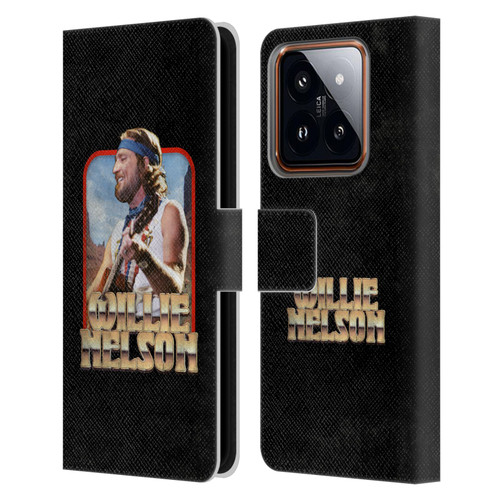 Willie Nelson Grunge Vintage Leather Book Wallet Case Cover For Xiaomi 14