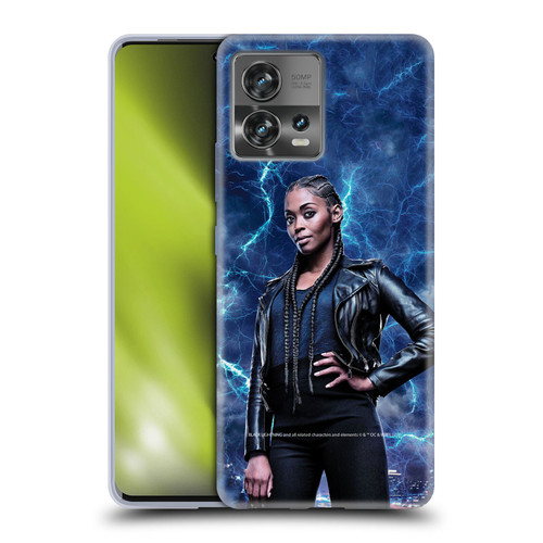 Black Lightning Characters Anissa Pierce Soft Gel Case for Motorola Moto Edge 30 Fusion