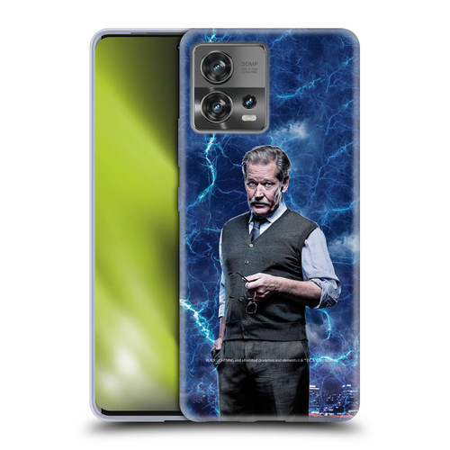Black Lightning Characters Peter Gambi Soft Gel Case for Motorola Moto Edge 30 Fusion