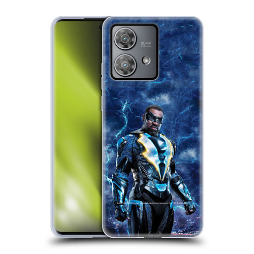 Black Lightning Characters Black Lightning Soft Gel Case for Motorola Edge 40 Neo 5G