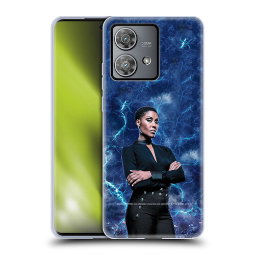 Black Lightning Characters Lynn Pierce Soft Gel Case for Motorola Edge 40 Neo 5G