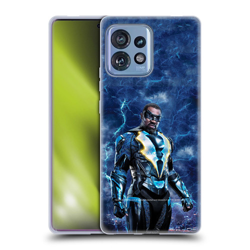 Black Lightning Characters Black Lightning Soft Gel Case for Motorola Moto Edge 40 Pro