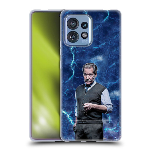 Black Lightning Characters Peter Gambi Soft Gel Case for Motorola Moto Edge 40 Pro
