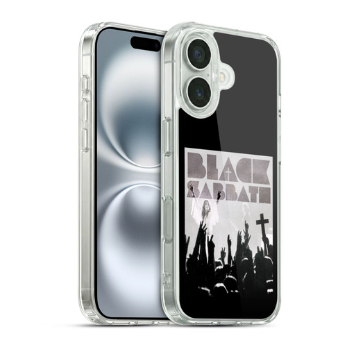 Black Sabbath Key Art Victory Soft Gel Case for Apple iPhone 16