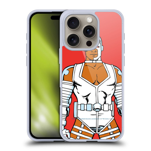 Cyborg DC Comics Fast Fashion Classic 3 Soft Gel Case for Apple iPhone 16 Pro