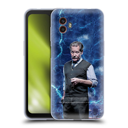 Black Lightning Characters Peter Gambi Soft Gel Case for Samsung Galaxy Xcover6 Pro/Pro2