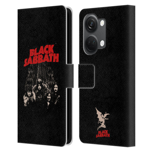 Black Sabbath Key Art Red Logo Leather Book Wallet Case Cover For OnePlus Nord 3 5G
